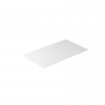 Galassia Blat ceramiczny bez otworu 81x46 cm Biały mat 2057MT