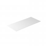 Galassia Blat ceramiczny bez otworu 101x46 cm Biały mat 2058MT