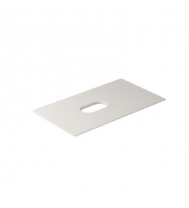 Galassia Blat ceramiczny z otworem 101x46 cm Piaskowy 2052SA