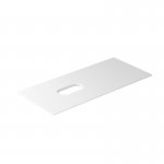 Galassia Blat ceramiczny z otworem po lewej stronie 101x46 cm Biały mat 2053MT