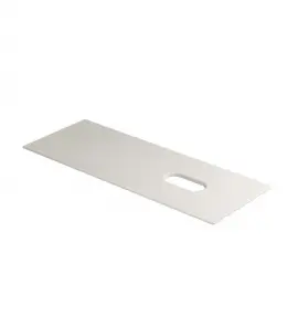 Galassia Blat ceramiczny z otworem po prawej stronie 121x46 cm Piaskowy 2061SA