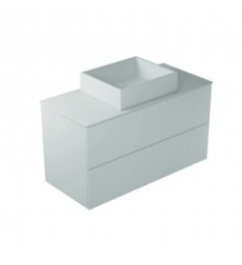 Galassia CORE Szafka wisząca pod umywalkę 100x45 cm Biały 2067BM