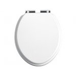 Heritage Dorchester Miska WC stojąca 41,9x36,5 cm ze spłuczką i deską wolnoopadającą biała DORCHESTERZESTAW