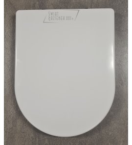 Deska sedesowa wolnoopadająca dedykowana do misek WC wiszących Althea Smart biała 40573