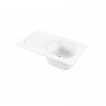 Galassia URBAN SINKS Zlew jednokomorowy 86x50 cm Biały 5101D90