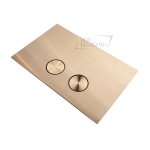   Gessi Przycisk do Geberit Sigma 8&12 warm bronze brushed PVD 54611.726