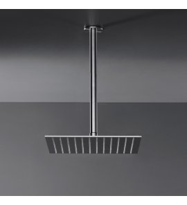 CEA Deszczownica prysznicowa regulowana sufitowa Satin Stainless Steel FRE11S