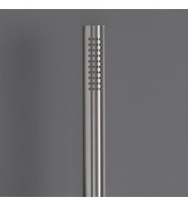 CEA Słuchawka prysznicowa z wężem bez przyłącza wody Satin Stainless Steel FRE18IS