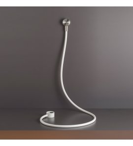 CEA Słuchawka prysznicowa ze wspornikiem i przyłączem wody element zewnętrzny Satin Stainless Steel FRE86WS