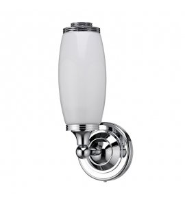 Burlington Round Kinkiet ścienny chrom + klosz mat EL_BL13