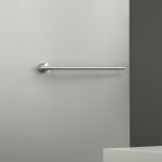 CEA Equilibrio Grzejnik elektryczny do ręczników 58 cm 1 element ścienny element zewnętrzny Satin Stainless Steel EQB01S