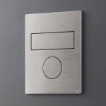 CEA Hydroplate Przycisk podwójny do spłuczki Grohe Dal Satin Stainless Steel PLA11S