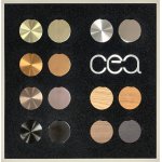 CEA Neutra Bateria kuchenna podokienna 2-otworowa z obrotową i wyciąganą wylewką Satin Stainless Steel NEU54S