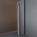 CEA Bold Kolumna prysznicowa zewnętrzna wolnostojąca bez elementu podtynkowego Satin Stainless Steel BLD04S