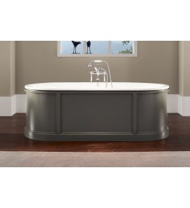 Bleu Provence Chic Wanna wolnostojąca 177,5x79 khaki 1200R