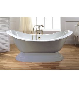  Bleu Provence Thym Wanna wolnostojąca z postumentem 180x77 szary 5080B1