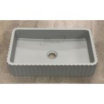   Galatea Design Biskut Umywalka stawiana na blat 50x30 light grey/jasny szary GDMR034MH W MAGAZYNIE!!