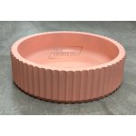   Galatea Design Kek Umywalka stawiana na blat ∅39 cm pink matt/różowy mat GDMC030MP W MAGAZYNIE!!