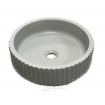   Galatea Design Kek Umywalka stawiana na blat ∅39 cm light grey/jasny szary GDMC030MH W MAGAZYNIE!!