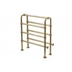 Bleu Provence Grzejnik wodny podłogowy 85x65 Brass SSCA7ON