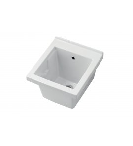 Bleu Provence Deep Zlew kuchenny wpuszczany w blat 45x51 white LK10