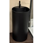 Galatea Design One Umywalka wolnostojąca ∅44 z korkiem klik klak carbone GUONE44.KMM.CA+GUPIL.CA 