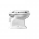 Axa Contea Miska stojąca 36x55 cm i deska WC zwykła Biały połysk 0601101+AA0601