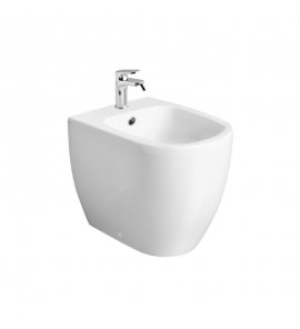 Axa Glomp Bidet stojący 36,5x51 cm Biały połysk 0202201
