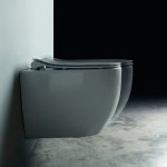 Axa Glomp Miska ścienna 37x46 Grey Matt 0201209