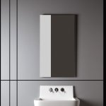 Axa Lustro ścienne 120x65 cm Czarny A330298