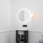 Axa Lustro ścienne ∅ 120 cm z oświetleniem LED A330283