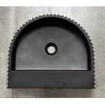 Galatea Design Ladu Umywalka stawiana na blat 46,5x40 cm black matt/czarny mat GDMYN314MB