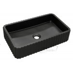   Galatea Design Biskut Umywalka stawiana na blat 50x30 black matt/czarny mat GDMR034MB W MAGAZYNIE!!