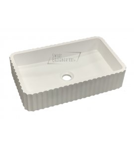   Galatea Design Biskut Umywalka stawiana na blat 50x30 white matt/biały mat GDMR034MW W MAGAZYNIE!!