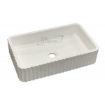   Galatea Design Biskut Umywalka stawiana na blat 50x30 white matt/biały mat GDMR034MW W MAGAZYNIE!!