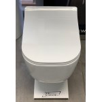 Galatea Design Empat Miska wisząca 51x35 z deską wolnoopadającą White/biała połysk GDB2341GW