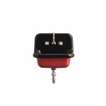  Bleu Provence True Colors Umywalka wisząca 42x42 black red TCL40DC