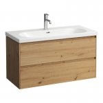 Laufen Lua Umywalka ścienna 100x46 cm biała H 816089 000 104 1