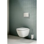 Laufen Lua Zestaw Miska WC ścienna ADVANCED 36x52 cm RIMLESS z deską wolnoopadającą biała H 866080 000 000 1