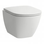 Laufen Lua Miska WC ścienna ADVANCED COMPACTO 36x49 cm RIMLESS biała H 820083 000 000 1