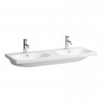 Laufen Lua Umywalka ścienna podwójna 120x46 cm biała H 814081 000 104 1