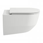 Laufen Pro A Miska ścienna 36x53 cm RIMLESS 4/2L z deską wolnoopadającą biały H 821966 000 000 1 + H 896951 300 000 1