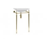   Burlington Edwardian Cloakroom Stelaż pod umywalkę gold T21AGOLD W MAGAZYNIE!!