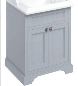 Burlington Szafka pod umywalkę szara FF8G