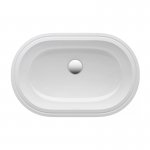 Laufen Savoy Umywalka owalna podblatowa 51x31 cm biała H 818945 000 109 1