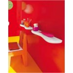 Laufen Florakids Półka ceramiczna ścienna 55x13 cm biała H 877031 000 000 1