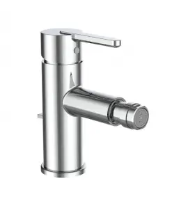 Laufen Lua Bateria bidetowa jednouchwytowa z korkiem automatycznym Chrom H 341081 004 114 1