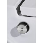 Laufen Navia Miska myjąca ścienna 36x58 cm Rimless w komplecie z wolno opadającą deską WC wykonaną z Duroplastu biała H 820601 400 000 1
