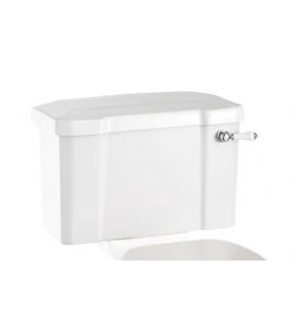   Burlington Spłuczka z rączką ceramiczną biała C1 W MAGAZYNIE!!