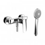 Laufen Laurin Bateria wannowo-natryskowa z zestawem prysznicowym Chrom HF 50075 010 060 0